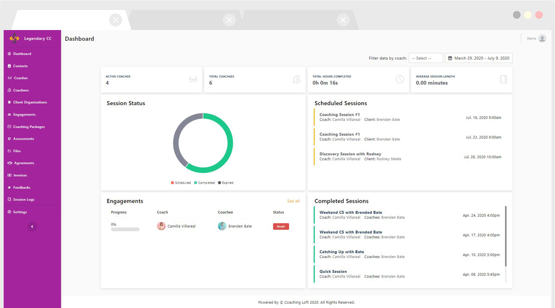 General Functionalities