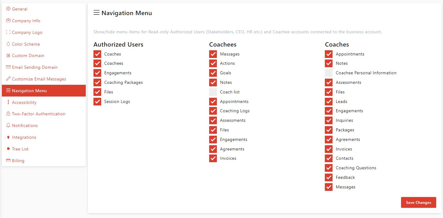 Manage your Account Settings - For Enterprise